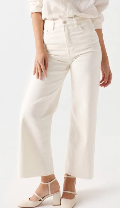 vaquero perla true cropped straight salsa jeans vaquero perla true cropped straight salsa jeans